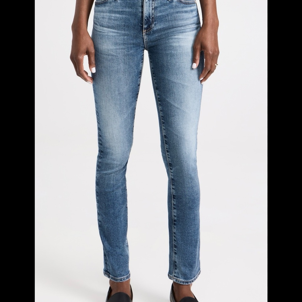 AGOLDE Mari high rise slim straight jeans